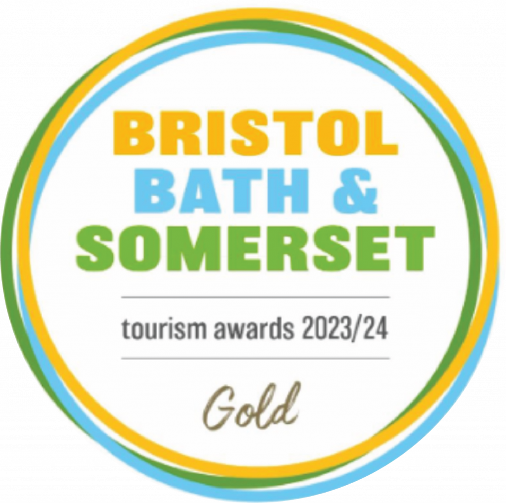 Bristol Bath and Somerset Tourism Awards Gold 2023/2024